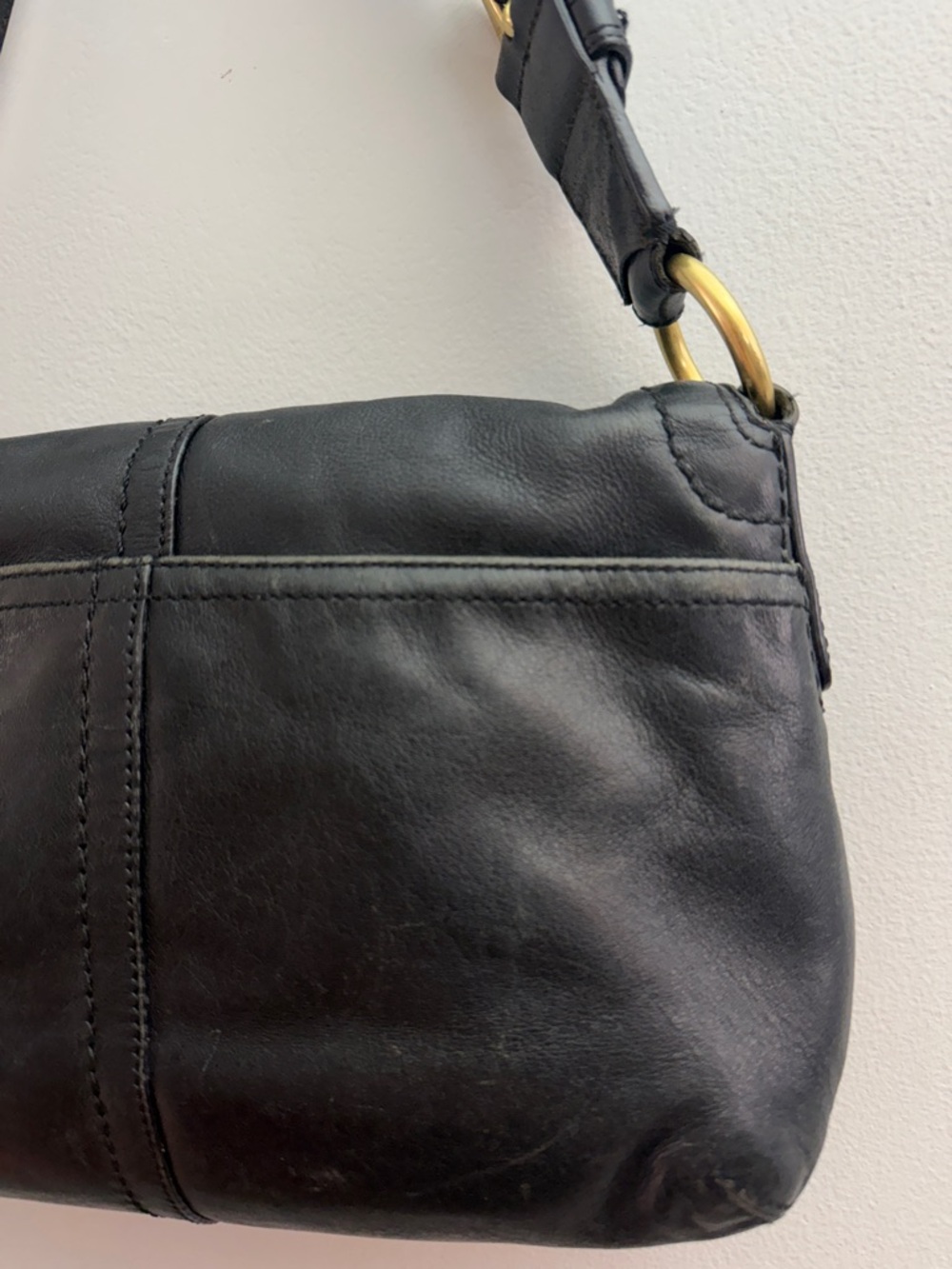 Vintage Y2K Coach Legacy Soho Flap Buckle Flap Bag - Picture 5 of 10